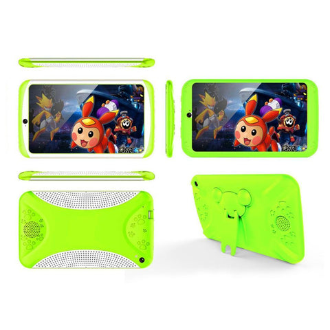 Children Cartoon Dual Cameras Touchscreen Wifi 3.5mm Bluetooth Computer Tablet >9 Hours 512MB PC 1024 x 600