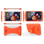 Children Cartoon Dual Cameras Touchscreen Wifi 3.5mm Bluetooth Computer Tablet >9 Hours 512MB PC 1024 x 600