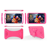 Children Cartoon Dual Cameras Touchscreen Wifi 3.5mm Bluetooth Computer Tablet >9 Hours 512MB PC 1024 x 600