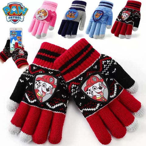 Genuine Paw Patrol everest Brand New Child Kids Baby Girls Boys Winter Warm Thick Gloves Magic Mittens glove children toy gift