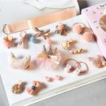 18pcs/set Gift Box Kid Fashion Hair Accesories Hairpin Headband Gift Baby Girls Hairbands Hairclip Hair Bands Hair Barrette