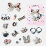 18pcs/set Gift Box Kid Fashion Hair Accesories Hairpin Headband Gift Baby Girls Hairbands Hairclip Hair Bands Hair Barrette