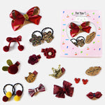 18pcs/set Gift Box Kid Fashion Hair Accesories Hairpin Headband Gift Baby Girls Hairbands Hairclip Hair Bands Hair Barrette