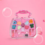 Fashion Kids Girls Makeup Sets Safety Real High Quality Cosmetics Make Up Princess Toys Beauty Sets Birthday Gift 2 Kinds