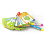 26 Alphabet Numbers Color Book & 2 Magic Pen Letter Card Water Drawing Card Cognitive Painting Board Kids Baby Educational Toys