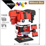 LOZ Mini Blocks Cartoon Avenger Super hero iron man DIY Model Building Kits Brick Figures Building Blocks action figures Toys