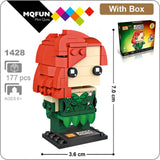 LOZ Mini Blocks Cartoon Avenger Super hero iron man DIY Model Building Kits Brick Figures Building Blocks action figures Toys