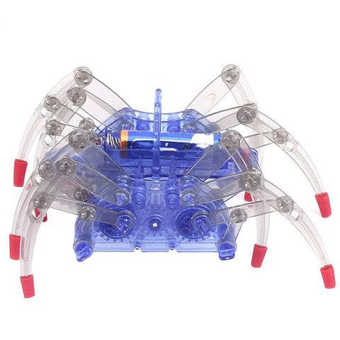 New Kids Electiric Toy Electric Spider Robot Kit DIY Educational Intelligence Development Assembled Kids Toy Gifts Hot Selling