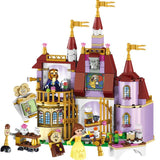 Elsa Anna Belle Ariel Moana Cinderella Castle Building Blocks Bricks Compatible Princess Legoinglys Friends Figures Girl Toys