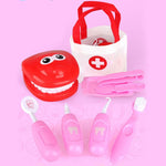 Funny Pretend Dentist Check Teeth Model Set Kids Children Doctor Role Play Educational Learning Toys