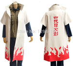 Anime Naruto Yondaime Hokage Namikaze Minato Uniform Cloak cosplay costume kakashi teacher cosplay Naruto Costume Play hot sale