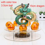 15cm Dragon Ball Z Action Figures Shenron Dragonball Z Figures Set Esferas Del Dragon+7pcs 3.5cm Balls+Shelf Figuras DBZ