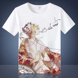 Coshome Noragami Yato T shirts Cosplay Costumes Men Women T-shirts Adult Anime Tops Short Sleeves Summer Tees