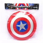 The Avenger Super Hero Captain America Shield Helmet Cosplay for Kids Toy Action Figure Model Plastic Escudo