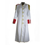 Brdwn One Piece Unisex Marine Soldier White Cosplay Cloak Anime Costumes