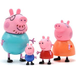 Peppa pig George guinea pig Family Pack Dad Mom Action Figure Original Pelucia Anime Toys For Kids children Christmas Gift