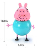 Peppa pig George guinea pig Family Pack Dad Mom Action Figure Original Pelucia Anime Toys For Kids children Christmas Gift