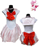 New Anime Pretty Soldier Sailor Moon Sailor Mars Japanese Anime Cosplay Costume female halloween party Fancy Dress Full Set 5pcs