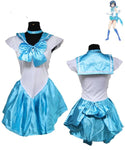 New Anime Pretty Soldier Sailor Moon Sailor Mars Japanese Anime Cosplay Costume female halloween party Fancy Dress Full Set 5pcs