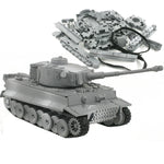 4D Model Building Kits Military Model Assembly Tiger Tank Panzerkampfwagen VI Educational Toys Collection High-density Material