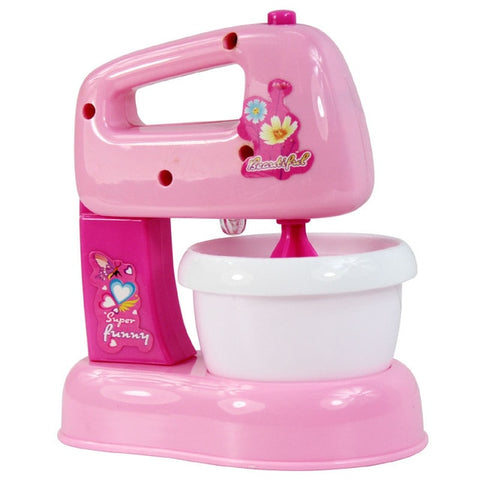 Pink Household Appliances Children Pretend Play Toaster Vacuum