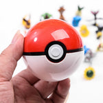 DROPSHIPPING 1Pcs Pokeball+1pcs Random Figure Inside action figures Toys for children Cool collection toys for Kid Birthday Gift