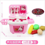 Zhenwei kitty Kitchen Set for Kids  PlaySet Pretend Role Play Toys Cookware Miniature Food Kitchen Set for Kids Educational Toys