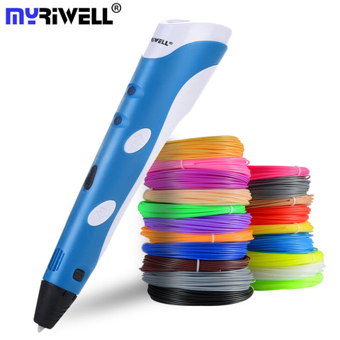 Myriwell 3D Pen Original DIY 3D Printing Pen With 100M ABS/PLA Filament Creative Toy Gift For Kids Design Drawing