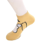 Anime Pokemon Pikachu Charmander Psyduck Squirtle Casual Socks 3D Printed Cartoon Ankle Socks Kawaii Harajuku