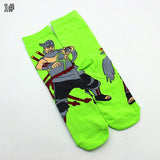 Anime Naruto Akatsuki Itachi Long Sock Cosplay Props Halloween Cotton Adult Cartoon Gift