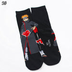 Anime Naruto Akatsuki Itachi Long Sock Cosplay Props Halloween Cotton Adult Cartoon Gift