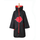 Anime Naruto Akatsuki Cloak Cosplay Costume Uchiha Itachi Ring Headband Women Men Gifts