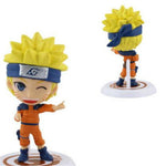 Naruto Action Figure Toys 12 Styles Q style Zabuza Haku Kakashi Sasuke Naruto Sakura PVC Model Doll Collection Kids Toy 1PCS/lot