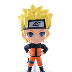 Naruto Action Figure Toys 12 Styles Q style Zabuza Haku Kakashi Sasuke Naruto Sakura PVC Model Doll Collection Kids Toy 1PCS/lot