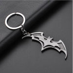 1PC Key Chain Gift Toys Marvel Avengers Metal Captain American Shield Keychain Superman Spiderman Batman Mask Keyring Toys