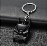 1PC Key Chain Gift Toys Marvel Avengers Metal Captain American Shield Keychain Superman Spiderman Batman Mask Keyring Toys