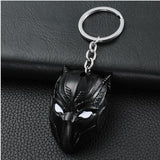 1PC Key Chain Gift Toys Marvel Avengers Metal Captain American Shield Keychain Superman Spiderman Batman Mask Keyring Toys