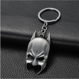 1PC Key Chain Gift Toys Marvel Avengers Metal Captain American Shield Keychain Superman Spiderman Batman Mask Keyring Toys