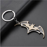 1PC Key Chain Gift Toys Marvel Avengers Metal Captain American Shield Keychain Superman Spiderman Batman Mask Keyring Toys