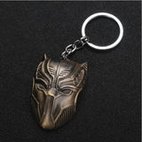 1PC Key Chain Gift Toys Marvel Avengers Metal Captain American Shield Keychain Superman Spiderman Batman Mask Keyring Toys