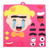 1Set Kids Toy DIY Emotion Change Puzzle Facial Expression Learning Toys for Children AN88