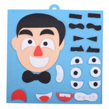 1Set Kids Toy DIY Emotion Change Puzzle Facial Expression Learning Toys for Children AN88