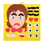 1Set Kids Toy DIY Emotion Change Puzzle Facial Expression Learning Toys for Children AN88