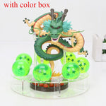 15cm Dragon Ball Z Action Figures Shenron Dragonball Z Figures Set Esferas Del Dragon+7pcs 3.5cm Balls+Shelf Figuras DBZ