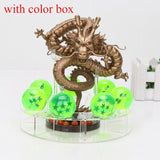 15cm Dragon Ball Z Action Figures Shenron Dragonball Z Figures Set Esferas Del Dragon+7pcs 3.5cm Balls+Shelf Figuras DBZ