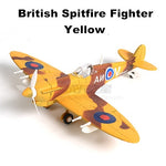 WW2 German Fighter BF109 Model Airplane 6 Pcs Diy Kit Model Airplane Educational Toys Armas Blocks Juguetes Educativos Kids Gift