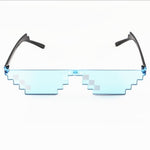 New Arrival MineCrafted Sunglasses Kids cos play action Game Toys Minecrafter Square Glasses with EVA case gifts for children