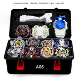 TAKARA TOMY Combination Beyblade Burst Set Toys Beyblades Arena Bayblade Metal Fusion 4D with Launcher Spinning Top Toys