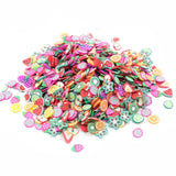 Fruit Fimo Bead Charms for Slime Accessories Fluffy DIY Decoration Addition in Slime Clound Sand Toys Filler Glitter Clear Set