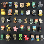 AOSST hot Sale Minecraft Building Blocks Action mini Figure *Choose Your Favourit*Steve Classic Collection game Toys For Kids